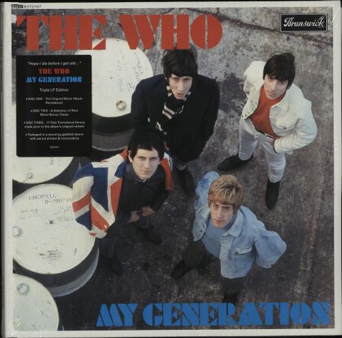 The Who My Generation - Sealed UK 3-LP vinyl record set
